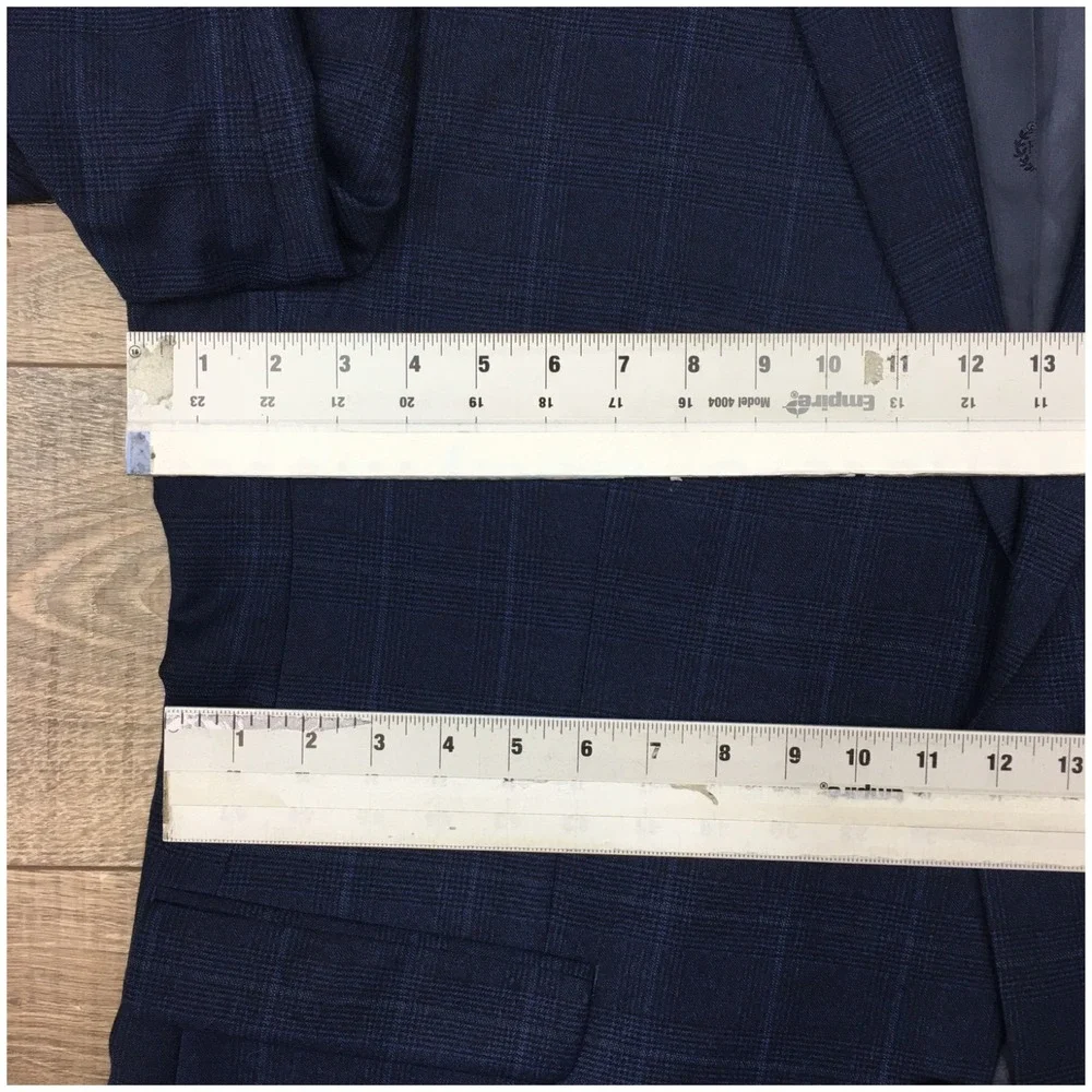 RALPH LAUREN Mens Wool Blazer Sport Coat Casual Jacket Size 48R Classic Suit